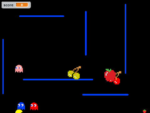 Pac-Man fruit dash!