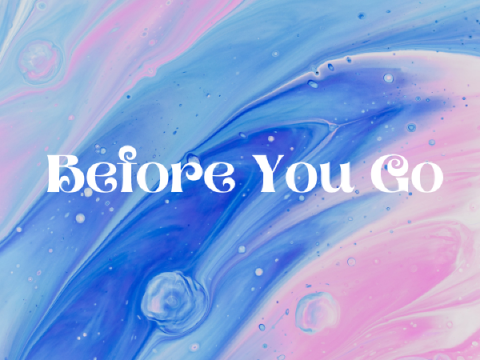 Before you go thumb