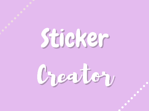 ✦ ┋ Sticker Creator ˊˎ- 