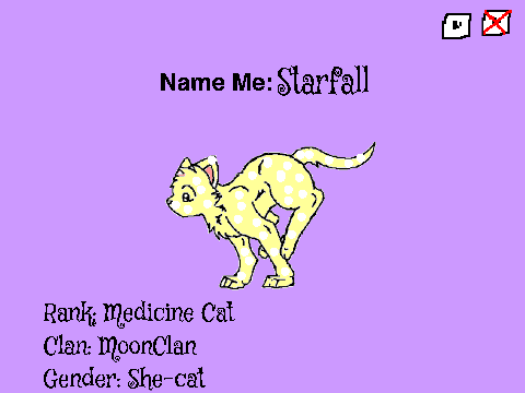 Warrior Naming Contest! Entry