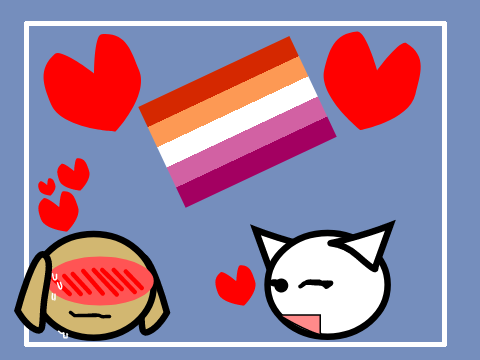 ur daily wholesome lgbtq+ art