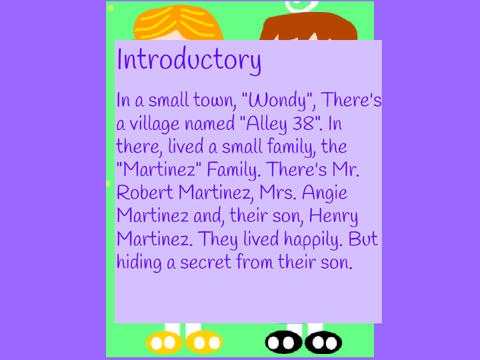 The introductory teller's script