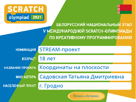 Координаты на плоскости 4.0