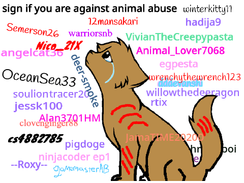 sign if you are against animal abuse remix remix remix remix remix remix remix remix remix re… remix
