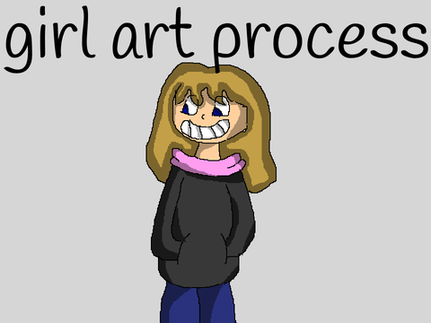 girl art process