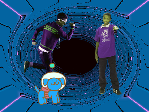 black hole hold down space and wala