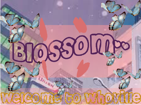 Banner for blossom--