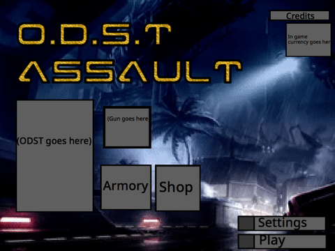 Halo ODST Menu Concept Draft 1.4