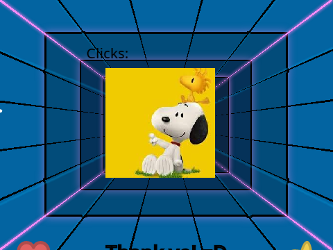 Snoopy and Woodstock clicker