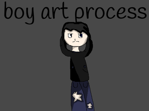 boy art process