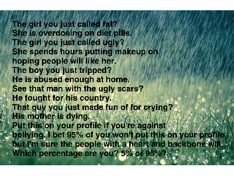 Against Bullying 