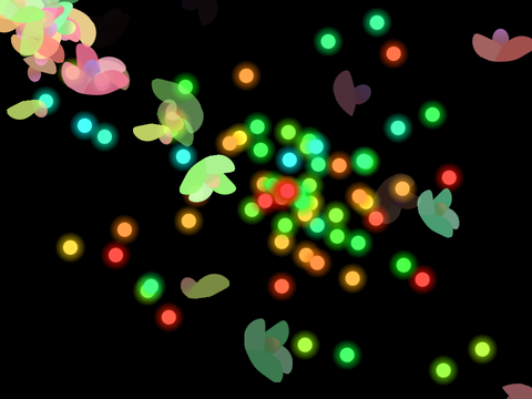 Dotty dots with Flowery Shower