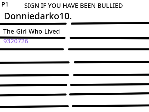 SIGN IF YOU HAVE BEEN BULLIED remix remix
