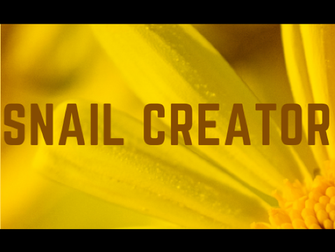 ✎┊Snail Icon Creator! ˎˊ-