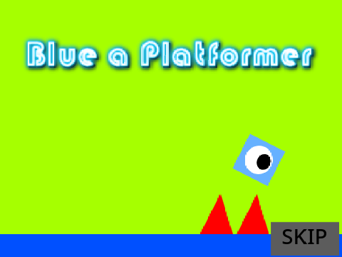 Blue a Platformer