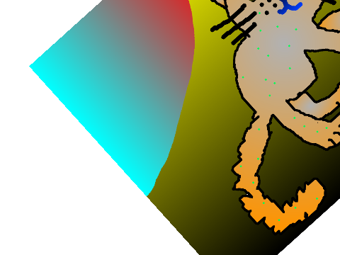 Gradient king The Kitty
