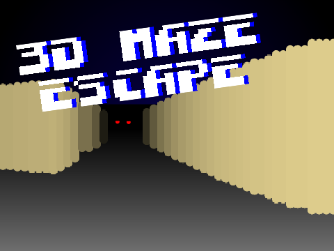 3D Monster Maze Escape V1.3 (Raycaster)  #games