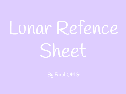 Lunar Ref