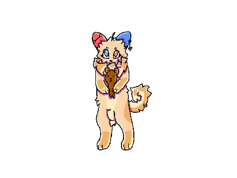~ First Ever Anthro Drawing!! ~