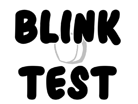 Blink test
