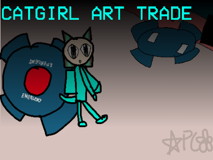 Art Trade w/ @catgirl105689 #1