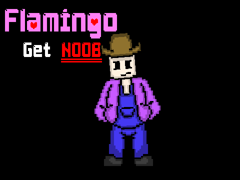 A Flamingo Megalovania (Albert Sprite Animation Test) 