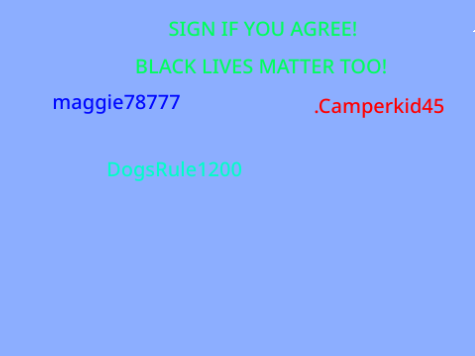 Black lives matter! SIGN IF YOU AGREE! remix