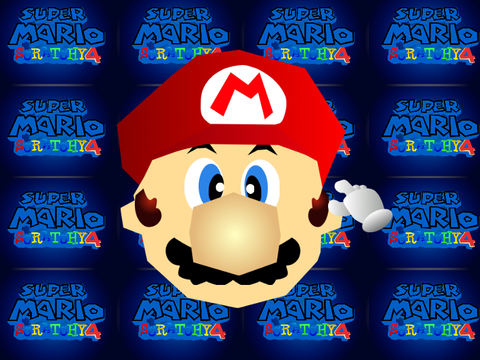Super Mario Scratchy-4 Title Screen V6