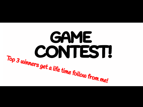 [CLOSED] Game Contest (Winner gets 30+ follows)