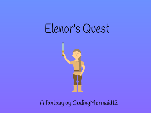 Writing Contest entree (Elenor's Quest)