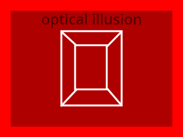 3d optical illusion
