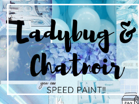 Ladybug & Chatnoir | Speedpaint! | Ft: Paint3d