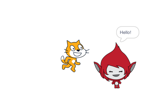 Animated cat and Giga