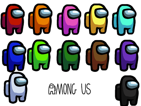 Among us停止絵素材