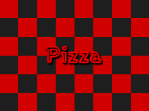 Pizza backdrop