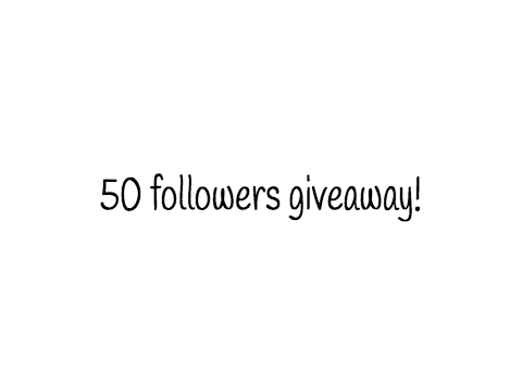 50 followers special
