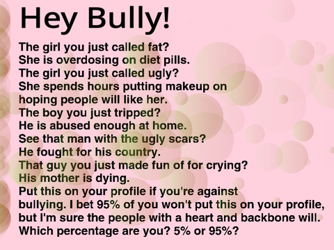 Hey Bully! Look over here!  remix remix remix remix