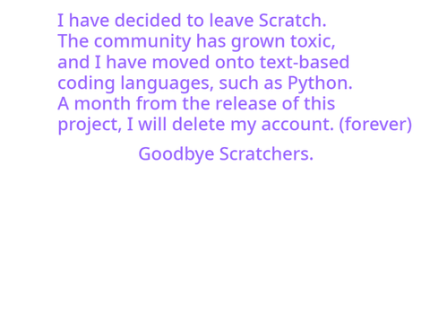 Good-Bye