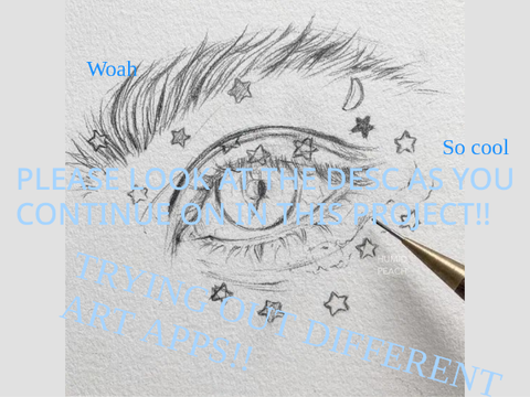 trying out different art apps (RATINGS INCLUDED)