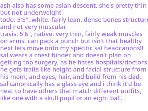 sally face headcanons and au concepts!! (spoilers i guess)