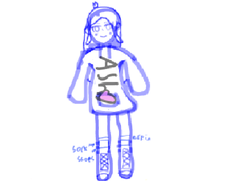 Misty as a humon W.I.P