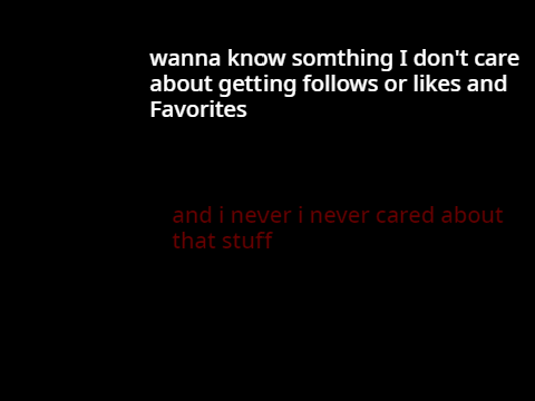 what I think about likes and follows