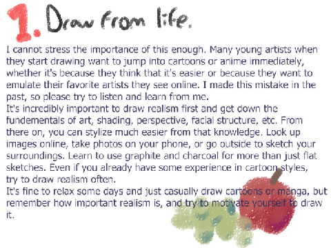 10 Art Tips For Young/Beginner Artists {Mobile Friendly}