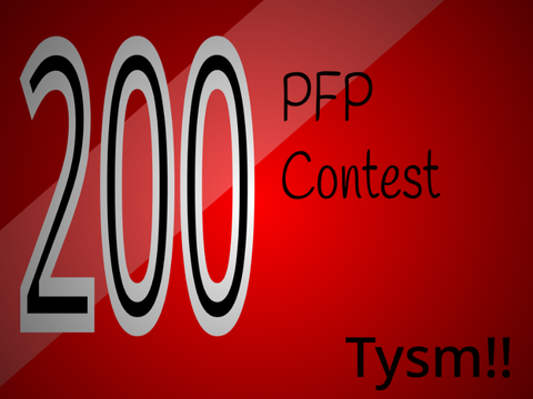 200 PFP contest!!