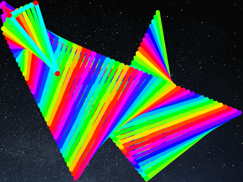 Rainbow lines 2.0