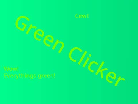 Green Clicker