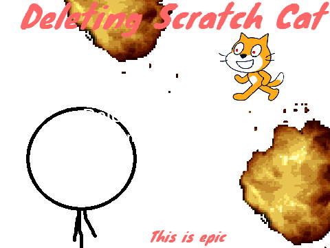 Deleting Scratch Cat