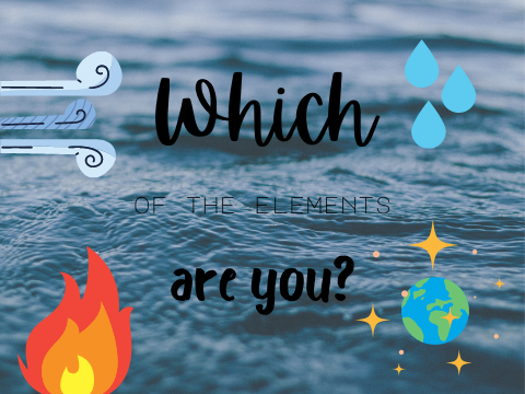 ∘ °. Which of the elements are you? ♪. °