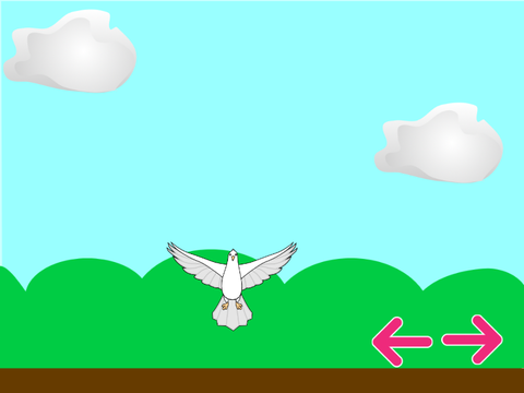 Paloma volando
