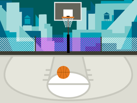 Catch the basketball